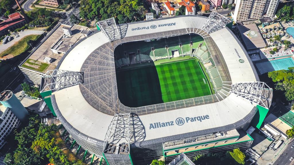 Conheça o bairro da Pompeia em São Paulo: uma das atrações do bairro, Allianz Parque, estádio do Palmeiras.