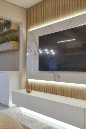 Como escolher o painel de TV ideal para decorar seu ambiente